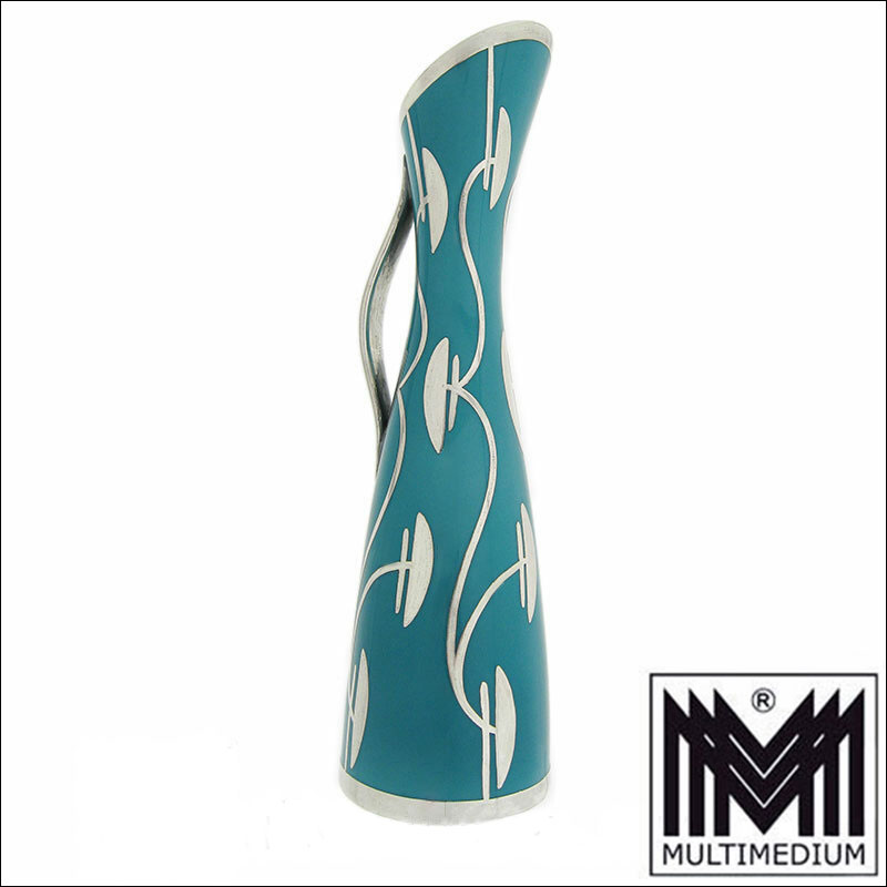 50er Jahre Hutschenreuther Porzellan Vase Spahr Silber Silver Overlay 01 50er Jahre Hutschenreuther Porzellan Vase Spahr Silber Silver Overlay