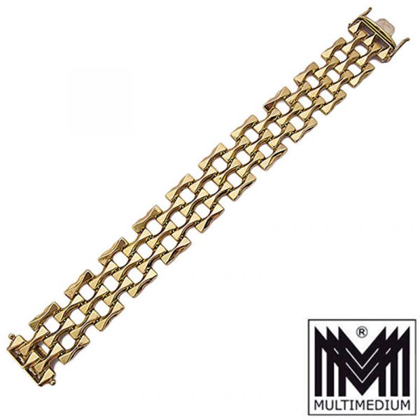 333 er Gelbgold Armband im Art Deco Stil gold bracelet 8ct