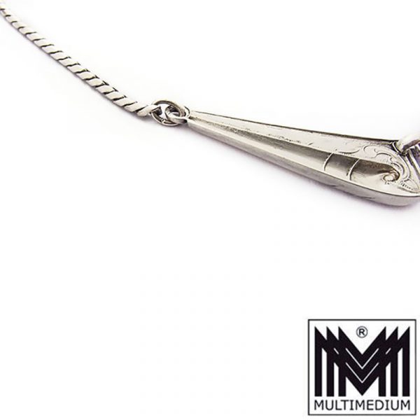 Art Deco Silber Collier Halskette silver necklace jewelry Schmuck wohl WMF