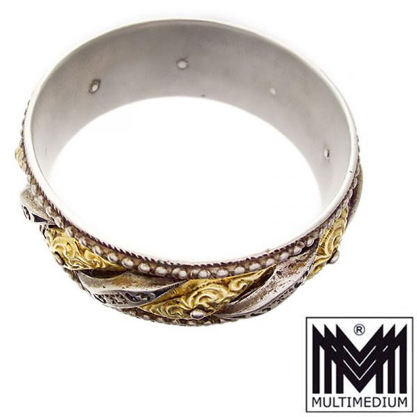 Antiker Shams U Qamar Gold Silber Armreif gold silver bracelet Maroco