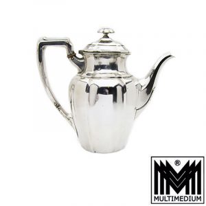 Jugendstil Koch & Bergfeld Silber Set Kaffee Kanne art nouveau silver