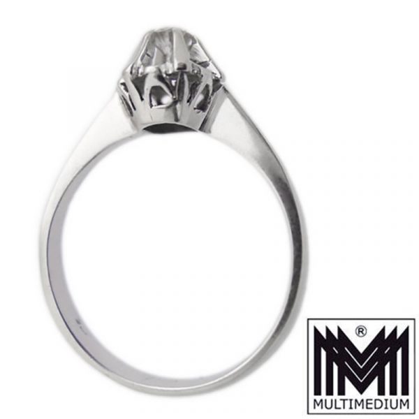 750er Weißgold Ring Diamant white gold ring diamond 18ct 750