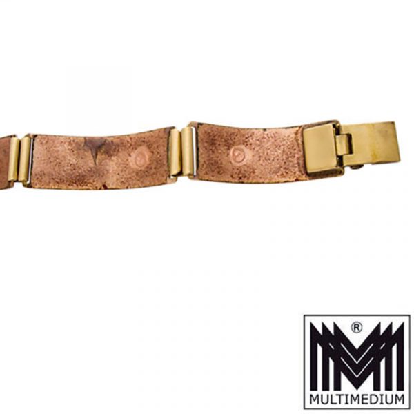 Modernist Mattemaille Armband Schibensky vintage enamel bracelet 70s