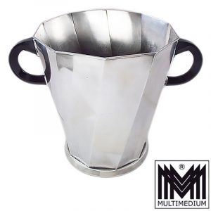Art Deco WMF Sektkühler Champagner kühler Metall versilbert champagne bucket