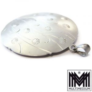 Art Deco Anhänger Silber 835 signiert Hans Przyrembel, Leipzig silver pendant