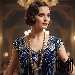 WMF Ikora Myra Glas Halskette Art Deco Rarität glass necklace