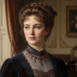 Antikes Tombak Granat Collier Halskette um 1880 tombac garnet necklace