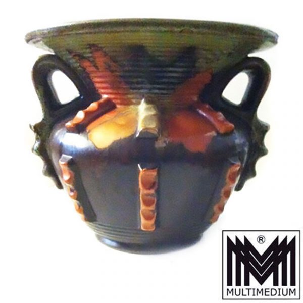 Art Deco 30er Jahre Carstens Gräfenroda Keramik Vase Monika 1 ceramic Pottery