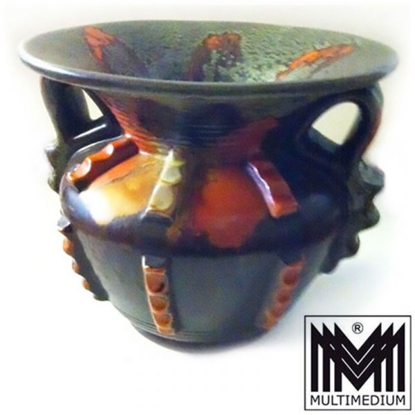 Art Deco 30er Jahre Carstens Gräfenroda Keramik Vase Monika 1 ceramic Pottery