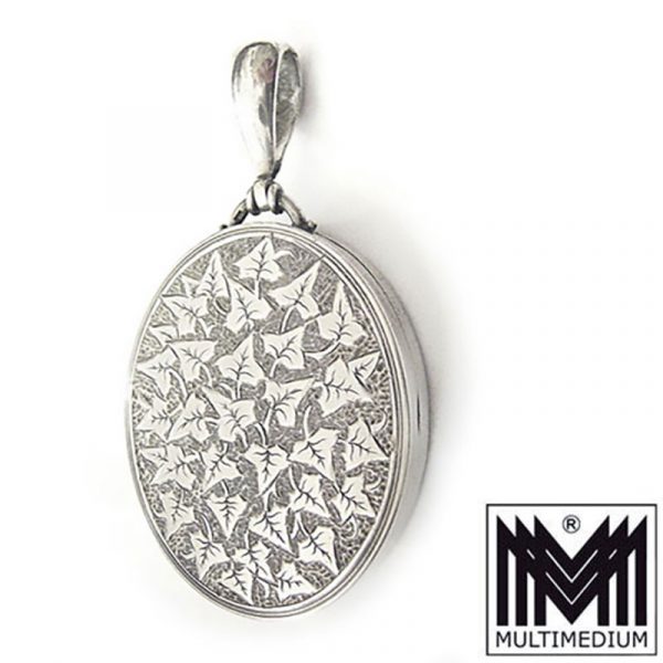 Jugendstil Silber Medaillon art nouveau silver locket