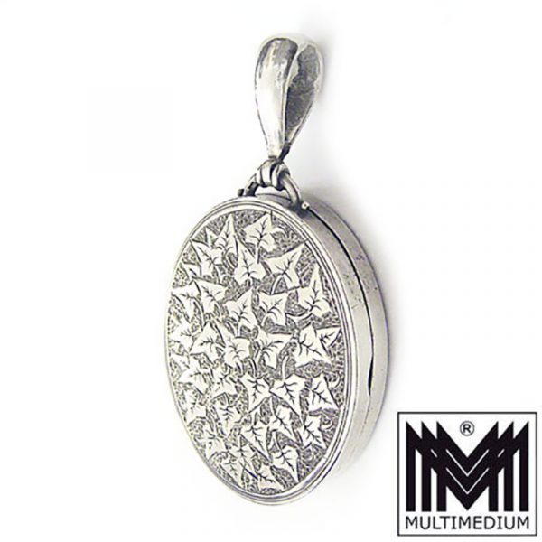 Jugendstil Silber Medaillon art nouveau silver locket