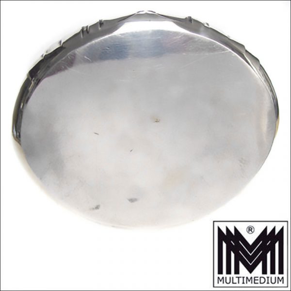 Wilhelm Binder Jugendstil Silber Dose 800 Mond Krone Schwäbisch Gmünd