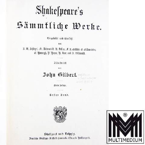 Shakespeare's Sämmtliche Werke
