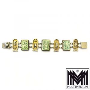 Silber Armband Ägypten Revival um 1920